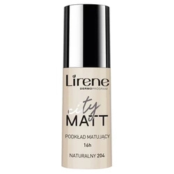 Lirene City Matt podkład matujący do twarzy 204 Naturalny 30ml