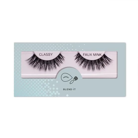 BLEND IT False Eyelashes CLASSY FAUX MINK