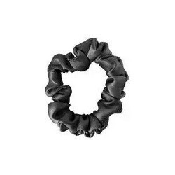 Mexmo Scrunchie Medium Black - Zestaw dwóch gumek jedwabnych