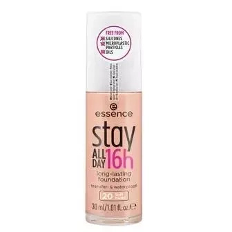 Essence Stay All Day 16H Long-Lasting Foundation długotrwały podkład do twarzy 20 Soft Nude 30ml