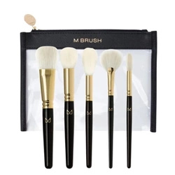 M Brush by Maxineczka Zestaw 5 pędzli Essential Face Set + sachet