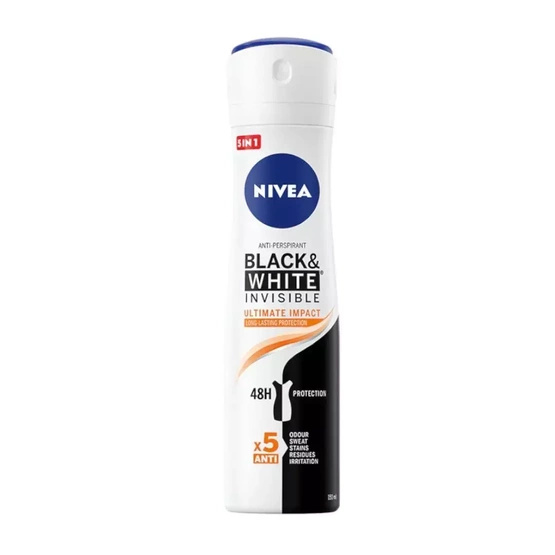 Nivea Black&White Invisible Ultimate Impact antyperspirant spray 150ml