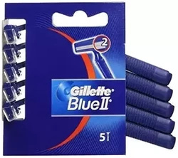 Gillette Blue II jednorazowe maszynki do golenia dla mężczyzn 5szt