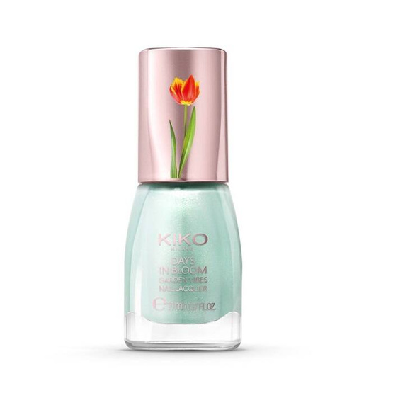 KIKO Milano Days In Bloom Garden Vibes Nail Lacquer błyszczący lakier do paznokci 04 Think Green 11ml