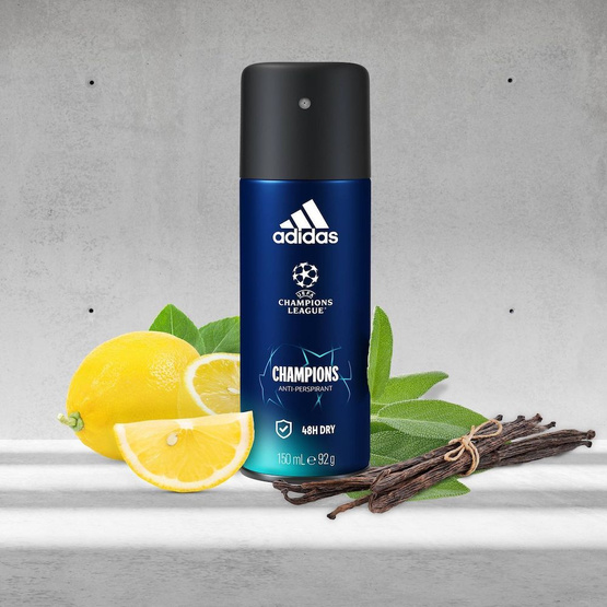 Adidas Uefa Champions League Champions antyperspirant w sprayu dla mężczyzn 150ml