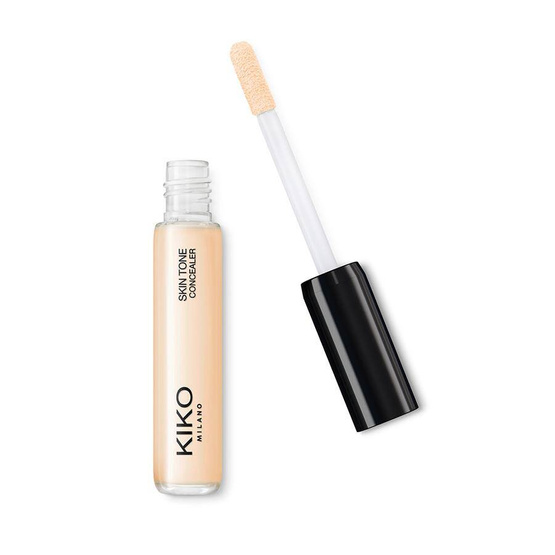 KIKO Milano Skin Tone Concealer wygładzający korektor w płynie zapewniający naturalne wykończenie 02 Ivory 3.5ml