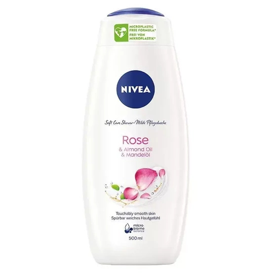 Nivea Rose & Almond Oil Care Shower pielęgnujący żel pod prysznic 500ml