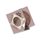 Lovely Dark Chocolate Prasowany bronzer do twarzy