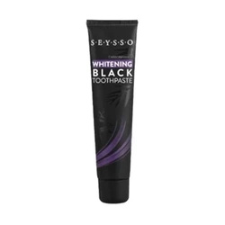 SEYSSO Carbon Black - wybielająca Pasta do Zębów z Węglem Aktywnym 75 ml