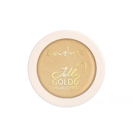 Lovely Gold Highlighter Ciepły rozświetlacz do twarzy