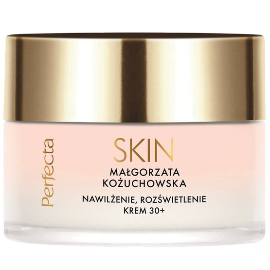 Perfecta Skin Małgorzata Kożuchowska nawilżająco-rozświetlający krem na dzień i na noc 30+ 50ml