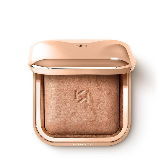 KIKO Milano Silky Glow Baked Bronzer spiekany puder brązujący 01 Warm Sienna 8.5g