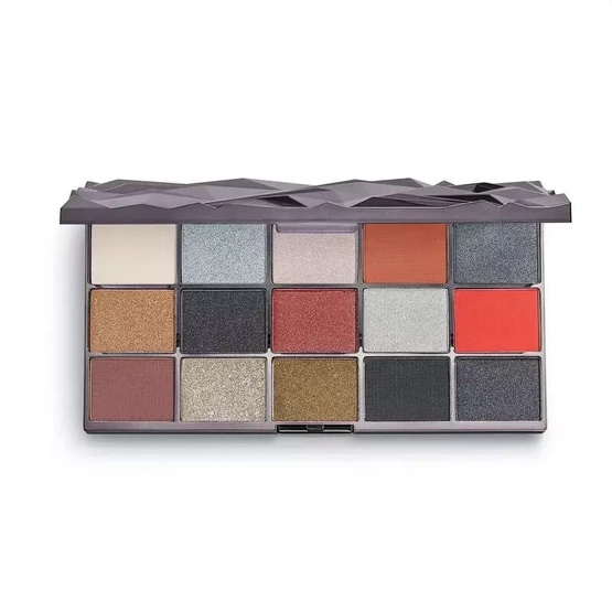 Makeup Revolution Glass Black Ice Shadow Palette Paleta cieni