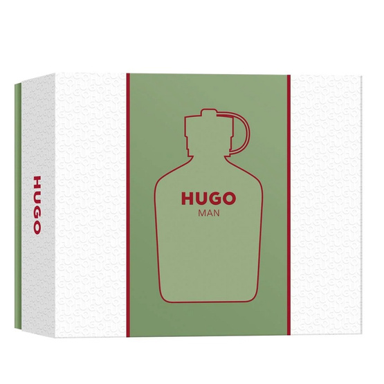 Hugo Boss Hugo Man zestaw woda toaletowa spray 125ml + dezodorant sztyft 75ml + żel pod prysznic 50ml