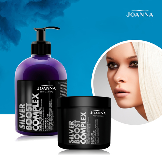 Joanna Professional Silver Boost Complex szampon eksponujący kolor 500g