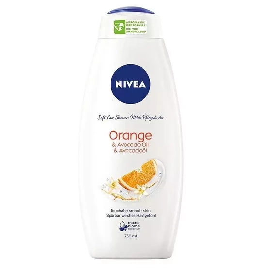 Nivea Orange & Avocado Oil Care Shower pielęgnujący żel pod prysznic 750ml