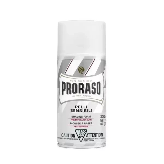 Proraso Shaving Foam Pianka do golenia WHITE 300ml