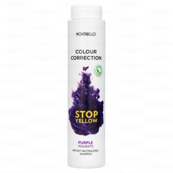 MONTIBELLO Colour Correction Stop Yellow Shampoo szampon neutralizujący żółte odcienie włosów 300ml