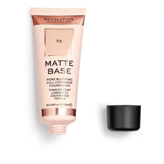 Makeup Revolution REVOLUTION  Matte Base Foundation Kryjący podkład do twarzy F2