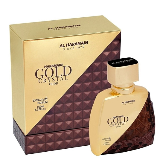 Al Haramain Gold Crystal Oudh ekstrakt perfum 100ml