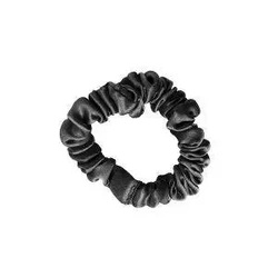 Mexmo Scrunchie Mini Black - Zestaw dwóch gumek jedwabnych