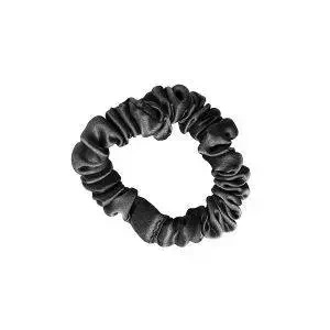 Mexmo Scrunchie Mini Black - Zestaw dwóch gumek jedwabnych