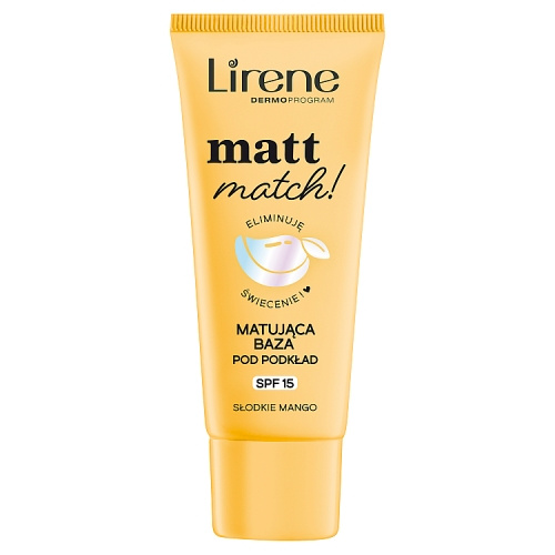 Lirene Matt Match! matująca baza pod podkład SPF15 30ml