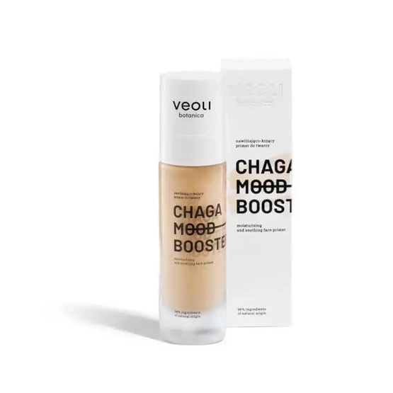 Veoli Botanica CHAGA MOOD BOOSTER Nawilżająco-kojący primer do twarzy z adaptogenami 30ml