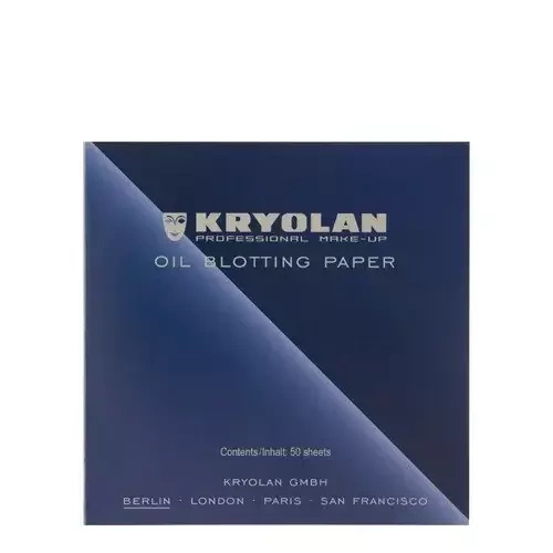 Kryolan 9189 Oil Blotting Paper Bibułki matujące 50 szt.