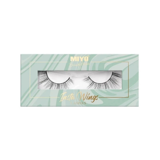 MIYO X BEAUTYVTRICKS Sztuczne rzęsy INSTA WINGS LASHES - BAMBI