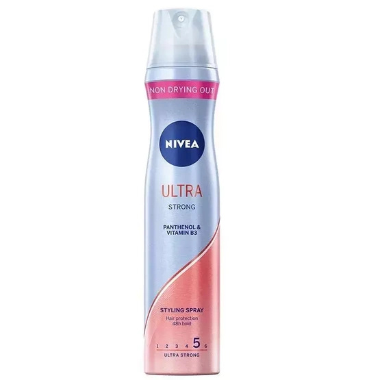 Nivea Ultra Strong lakier do włosów 250ml