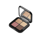 KIKO Milano Bright Quartet Eyeshadow Palette paleta czterech cieni do powiek 02 Rosy Mauve Variations 3.5g